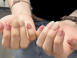 桃色シンプルニュアンス