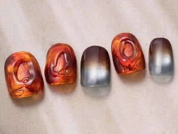 アイネイルズ 天神今泉店(I-nails)/ニュアンスぷっくりマグ