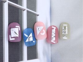 popで神秘的なネイル♪