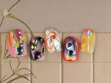 ゆびノさき/カラフル奇抜