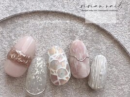 モザイクネイル　アクセサリー