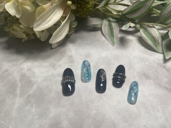 ネイルサロン ネイルクク(Nail KUKU)/9月ゴージャス