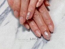ネイルアトリエルカ(nail atelier LUCA)/M-635 大人上品シェルネイル