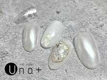 ネイルサロン ウナプラス(una+)/ミルクネイル