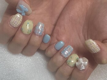 アングゥ ウル(ungu ul)/春ネイル/リボン