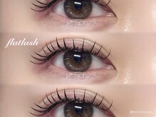 フローター 板橋店(FLOWATER)/フラットラッシュ140本　束感