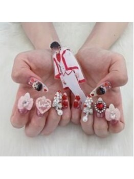 プリュム(Plume)/3D/推しネイル/キャラクター