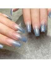 ネイルズ ヒマワリ(Nails Himawari)/【前田担当】ラメグラデーション
