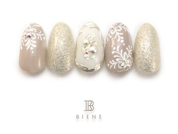 ビーネ 品川 高輪店(BIENE)/ ウィンターネイル2025-8