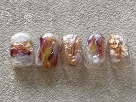 くすみcolorful ぷるんデザイン