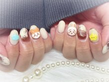 クオン(KUON)/ちいかわ×カフェラテネイル