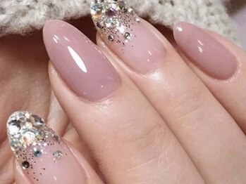 ハニーネイル 新宿店(Honey NAIL)の写真/【当店人気NO1♪HANDシンプル定額コース90分¥4980】カラー600色より2色選択可◎リーズナブルで通いやすい♪