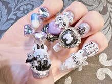 ネイルコレクション ピンク(Nail Collection Pink)/ キャラ3D◆ちいかわ:モモンガ