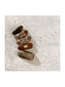 ブラウン×ニュアンス