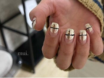 ミラーニュアンスネイル