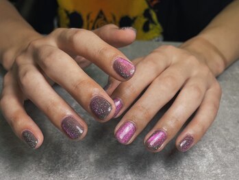 オムネイル 渋谷(HOMME NAIL)/フラッシュマグネット ¥6.600