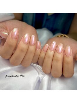 リンモチコミ(Rin)/【フィルイン】ミラーネイル