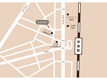 ダンケ(DANKE)/DANKEの地図