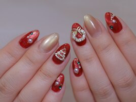 クリスマスネイル　マグネット