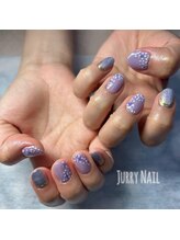 ジュリーネイル 所沢店/手描き花柄