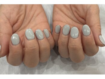 ミアネイル 蕨店(mia nail)/細フレンチ