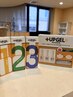 フット巻き爪補正 UPジェル両母趾+ワンカラー10本 ¥15000