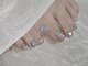 アキラネイルサロン(Akira nail salon)の写真/サンダルを履く夏におすすめ♪人気急上昇！1000色から選べるカラー豊富なフットネイルを◎