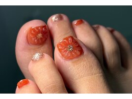 ぷっくりフラワーfoot
