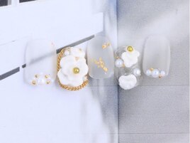 スカルプで作っちゃう3d花♪