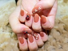 シュガーネイル(sugar nail)/てんとう虫3Dネイル