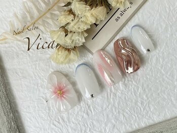 ヴィカ(Vica)/ぷっくりお花で可愛らしく☆