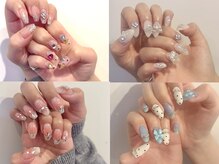 ベイネイル(Bae nail)の雰囲気（持ち込みデザインメニューもございます！）