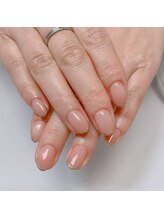 モカネイル(moca nail)/【ハンド】細フレンチ