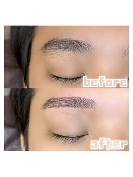 ビューステージ アイブロウサロン 徳島/メンズ　平行眉