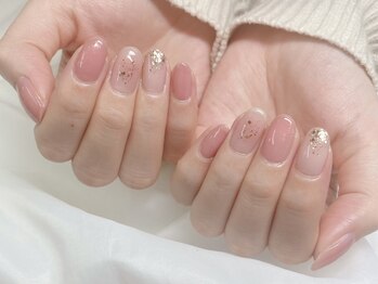 ナンシー(Nancy)の写真/[認定講師在籍]指先に馴染むデザイン♪初めての方/短い爪の方も◎丁寧なケア付で魅せるお手元に♪