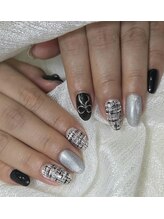 カシュカシュ/モノトーンツイード