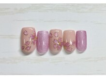 サビーハネイル(Sabiiha nail)/ぷっくり桜ネイル
