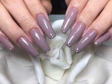 ネイルサロン ビビ(bibi)/グレージュワンカラー