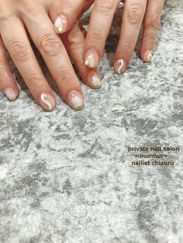 プライベート ネイルサロン マーマ(murmur)/ぷくぷくニュアンス