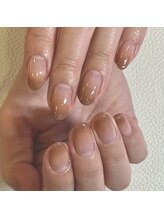 クイーン(Queen)/グラデーションネイル