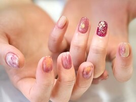 ピンク パープル ニュアンス