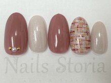 ネイルズ ストーリア(Nails Storia Salon&School)/シンプルデザイン