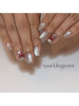 スパークリング ミント 森ノ宮店(sparkling mint)/【seri担当】マグネットネイル