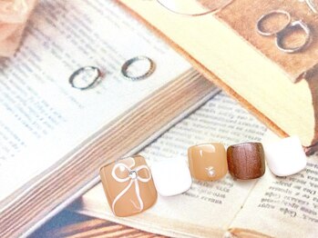 フルールソンネイル(fleur son nail)/【フット】親指アート