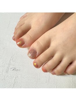 ドットビー(.Bee)/オレンジネイルネイル