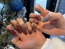 クリスマスネイル