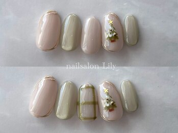 ルアナ アイナ 浜松店/クリスマスネイル