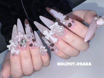 ノーリミットオオサカ 心斎橋(NOLIMIT.OSAKA)/持ち込み/長さだし/つけ放題