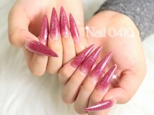ネイル0410 すすきの(Nail 0410)/【スカルプ】ラメグラ★長さ追加