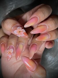 エアブラシ☆3Dフラワー